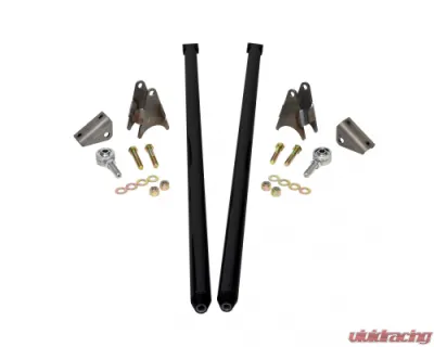 HSP Diesel 58 Inch Universal Traction Bars For Offset Leafspring 4 Inch Axle-Silk Satin Black - HSP-U-035-1-1-HSP-SB