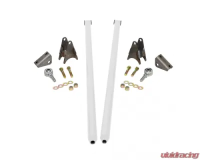 HSP Diesel 58 Inch Universal Traction Bars For Offset Leafspring 4 Inch Axle-Polar White - HSP-U-035-1-1-HSP-W