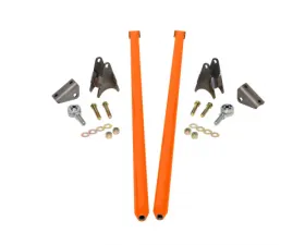 HSP Diesel 75 Inch Universal Traction Bars For Offset Leafspring 4 Inch Axle-M&M Orange