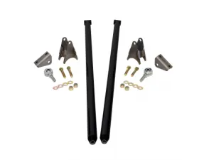 HSP Diesel 75 Inch Universal Traction Bars For Offset Leafspring 4 Inch Axle-Silk Satin Black