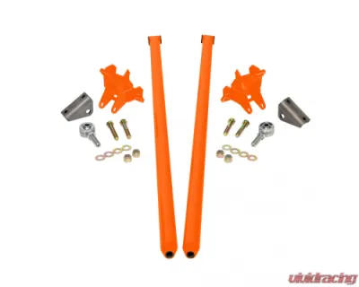 HSP Diesel 58 Inch Universal Traction Bars For Inline Leafspring 3.5 Inch Axle-M&M Orange - HSP-U-035-2-1-HSP-O
