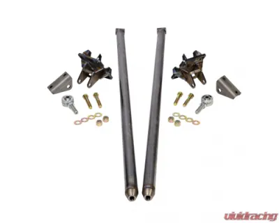 HSP Diesel 58 Inch Universal Traction Bars For Inline Leafspring 3.5 Inch Axle-Raw - HSP-U-035-2-1-HSP-RAW