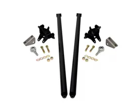 HSP Diesel 58 Inch Universal Traction Bars For Inline Leafspring 3.5 Inch Axle-Silk Satin Black