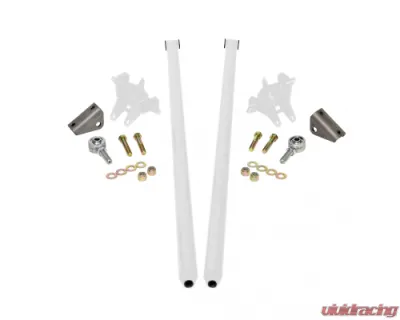 HSP Diesel 58 Inch Universal Traction Bars For Inline Leafspring 3.5 Inch Axle-Polar White - HSP-U-035-2-1-HSP-W