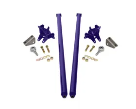 HSP Diesel 58 Inch Universal Traction Bars For Inline Leafspring 4 Inch Axle-Illusion Purple