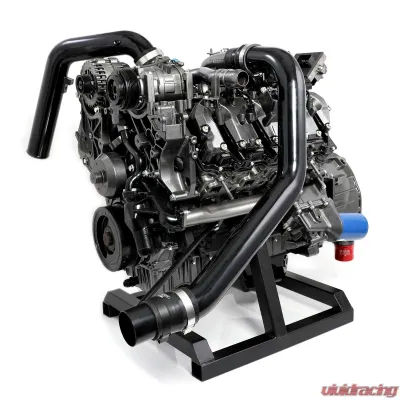 HSP Diesel Hot Side Intercooler Tube for 2001-2010 Silverado/Sierra 2500/3500 - Kingsport Grey - 000-DG