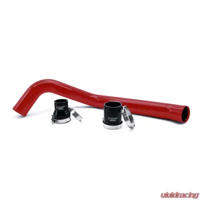 HSP Diesel Hot Side Intercooler Tube 3-Inch Flag Red for 2001-2010 Chevy/GMC Duramax - 000-HSP-BR