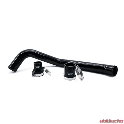 HSP Diesel Hot Side Intercooler Tube 3-Inch Black Finish for 2001-2010 Chevrolet/GMC - 000-HSP-GB