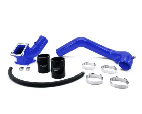 HSP Diesel Max Flow Bridge and Cold Side Tube Kit for 2006-2010 Chevy/GMC 3-Inch Blueberry