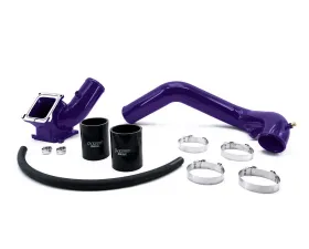 HSP Diesel Max Flow Bridge & Cold Side Tube Kit, 3 Inch, Illusion Purple, 2006-2010 Chevy/GMC