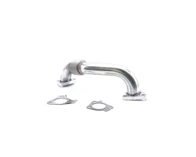 HSP Diesel 2 Inch Replacement Driver Side Up-Pipe for 2001-2004 Chevy GMC Duramax