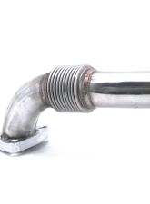 HSP Diesel 2 Inch Replacement Driver Side Up-Pipe for 2001-2004 Chevy GMC Duramax                                     - 031-2-HSP-RAW - Image 3