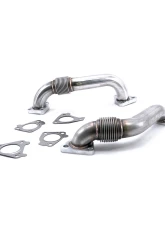 HSP Diesel 2 Inch Raw Replacement Up-Pipes for 2001-2004 Chevy/GMC LB7 Engines                                     - 031-HSP-RAW - Image 2