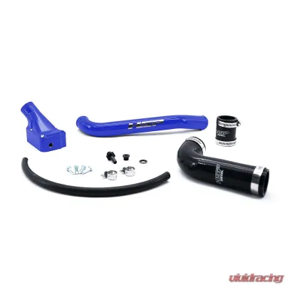 HSP Diesel Billet Forward Facing Thermostat Housing Kit, 2001-2005 Chevy/GMC, Illusion Blueberry - 040-HSP-CB