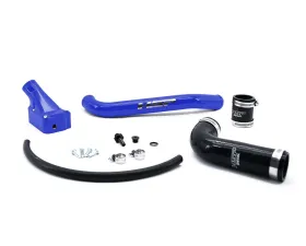 HSP Diesel Billet Forward Facing Thermostat Housing Kit, 2001-2005 Chevy/GMC, Illusion Blueberry