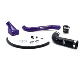 HSP Diesel Billet Forward Facing Thermostat Housing Kit for 2001-2005 Chevy/GMC Duramax, Illusion Purple