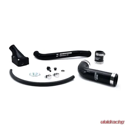 HSP Diesel Billet Forward Facing Thermostat Housing Kit for 2001-2005 Chevy/GMC, Black - 040-HSP-SB