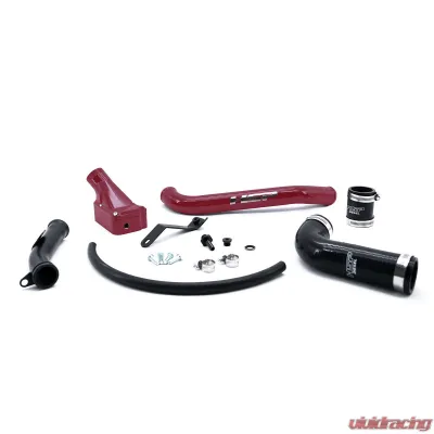 HSP Diesel Billet Forward Facing Thermostat Housing Kit for 2006-2010 Chevy/GMC Duramax, Illusion Cherry - 041-HSP-CR