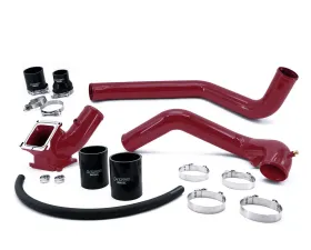 HSP Diesel Intercooler Charge Pipe Bundle for 2006-2010 Chevrolet/GMC, Illusion Cherry