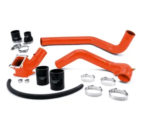 HSP Diesel Intercooler Charge Pipe Bundle Orange 3-Inch for 2006-2010 Chevy/GMC 2500/3500