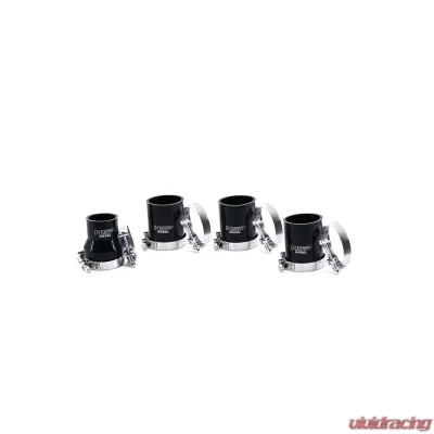 HSP Diesel Intercooler Charge Pipe Bundle for 2006-2010 Chevy/GMC, Silk Satin Black - 082-HSP-SB