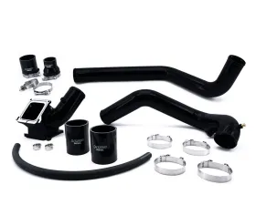 HSP Diesel Intercooler Charge Pipe Bundle for 2006-2010 Chevy/GMC, Silk Satin Black