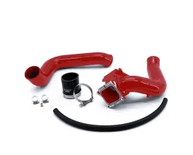 HSP Diesel Max Flow Bridge and Cold Side Kit for 2004.5-2005 Chevy/GMC, 3 Inch, Blood Red
