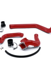 HSP Diesel Intercooler Charge Pipe Bundle 2004.5-2005 Chevy/GMC 3-Inch Flag Red                                     - 282-HSP-BR - Image 5