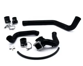 HSP Diesel Intercooler Charge Pipe Bundle for 2004.5-2005 Chevy/GMC, Silk Satin Black