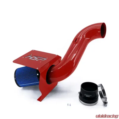 HSP Diesel Cold Air Intake Flag Red - 402-HSP-BR