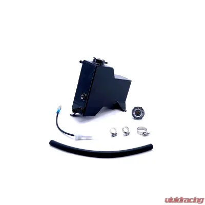 HSP Diesel Coolant Tank Replacement for 2007.5-2010 Chevy/GMC, Aluminum, Black Finish - 427-HSP-GB