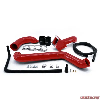 HSP Diesel Max Flow Bridge Cold Side Tube Turbo Inlet for 2011-2016 Chevy/GMC Duramax Flag Red - 504-HSP-BR
