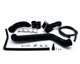 HSP Diesel Max Flow Bridge Cold Side Tube Turbo Inlet for 2011-2016 Chevy GMC, Silk Satin Black