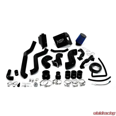 HSP Diesel Deluxe Max Air Flow Bundle for 2011-2012 Chevrolet/GMC 2500/3500, Silk Satin Black - 584-1-HSP-SB