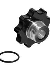 HSP Diesel Oil Fill Cap Silk Satin Black for 1998.5-2024 Dodge Cummins 2500/3500                                     - HSP-C-042-HSP-SB - Image 2