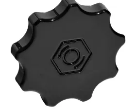 HSP Diesel Brake Reservoir Cap Silk Satin Black for 2007-2024 Dodge Cummins 2500/3500