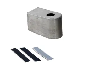 HSP Diesel Brake Fluid Reservoir Cover Raw Finish for 2003-2011 Dodge Cummins