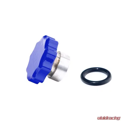 HSP Diesel Billet Oil Fill Cap Illusion Blueberry for 2001-2010 Duramax Engines - HSP-D-042-F-HSP-CB