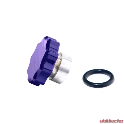 HSP Diesel Billet Oil Fill Cap Illusion Purple for 2001-2010 Duramax Engines - HSP-D-042-F-HSP-CP