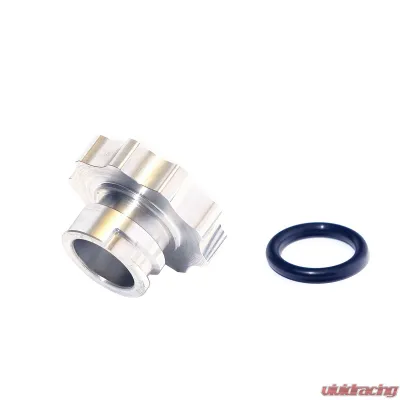 HSP Diesel Billet Oil Fill Cap for 2001-2010 Chevrolet/GMC Duramax Raw Finish - HSP-D-042-F-HSP-Raw