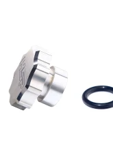 HSP Diesel Billet Oil Fill Cap for 2001-2010 Chevrolet/GMC Duramax Raw Finish                                     - HSP-D-042-F-HSP-Raw - Image 3