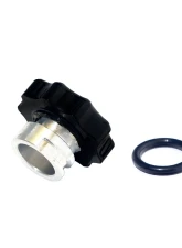 HSP Diesel Billet Oil Fill Cap Silk Satin Black for 2001-2010 Duramax Engines                                     - HSP-D-042-F-HSP-SB - Image 2