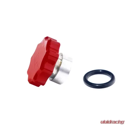 HSP Diesel Billet Oil Fill Cap, Flag Red for 2011-2016 Chevrolet/GMC Duramax - HSP-D-042-HSP-BR