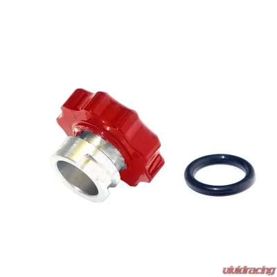 HSP Diesel Billet Oil Fill Cap, Flag Red for 2011-2016 Chevrolet/GMC Duramax - HSP-D-042-HSP-BR