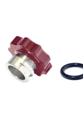 HSP Diesel Billet Oil Fill Cap Illusion Cherry for 2011-2016 Duramax Trucks                                     - HSP-D-042-HSP-CR - Image 3