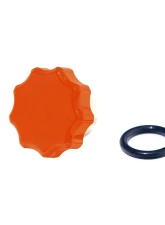HSP Diesel Billet Oil Fill Cap for 2011-2016 Chevrolet/GMC Duramax - Orange                                     - HSP-D-042-HSP-O - Image 3
