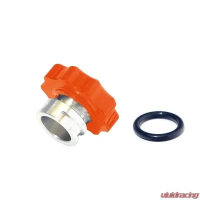 HSP Diesel Billet Oil Fill Cap for 2011-2016 Chevrolet/GMC Duramax - Orange - HSP-D-042-HSP-O