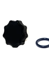 HSP Diesel Billet Oil Fill Cap for 2011-2016 Chevrolet/GMC Duramax - Silk Satin Black                                     - HSP-D-042-HSP-SB - Image 3