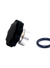 HSP Diesel Billet Oil Fill Cap for 2011-2016 Chevrolet/GMC Duramax - Silk Satin Black                                     - HSP-D-042-HSP-SB - Image 2