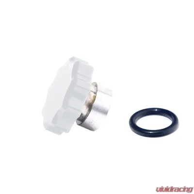 HSP Diesel Billet Oil Fill Cap Polar White for 2011-2016 Chevy/GMC Duramax - HSP-D-042-HSP-W